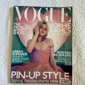 February 2003 Vogue Magazine Featuring Sophie Dahl